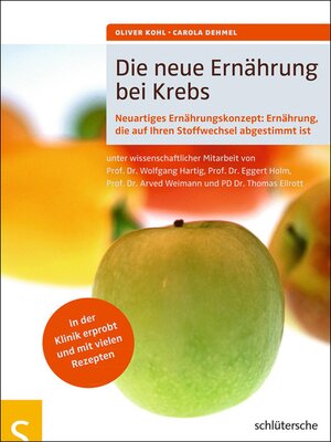 cover image of Die neue Ernährung bei Krebs